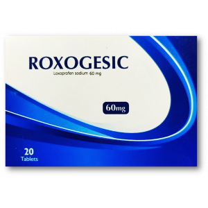 ROXOGESIC 60 MG ( LOXOPROFEN ) 20 TABLETS